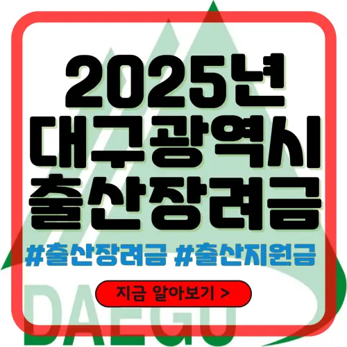 대구 출산장려금