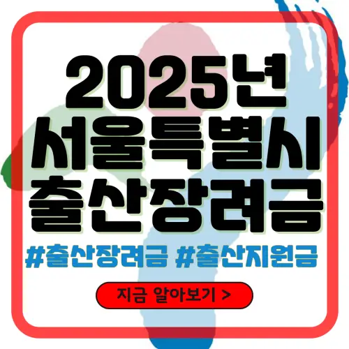서울 출산장려금