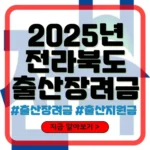 전라북도 출산장려금