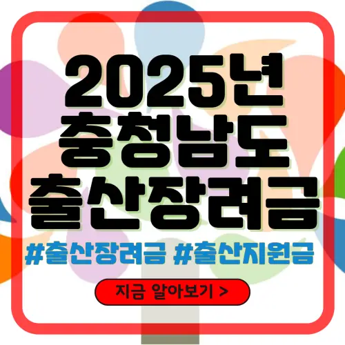 충청남도 출산장려금