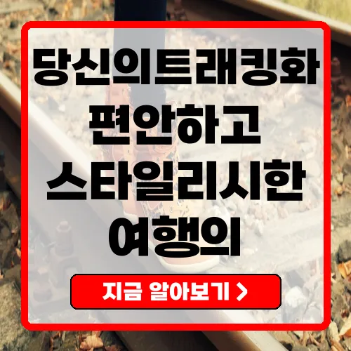 트래킹화 최고의 선택과 구매 가이드