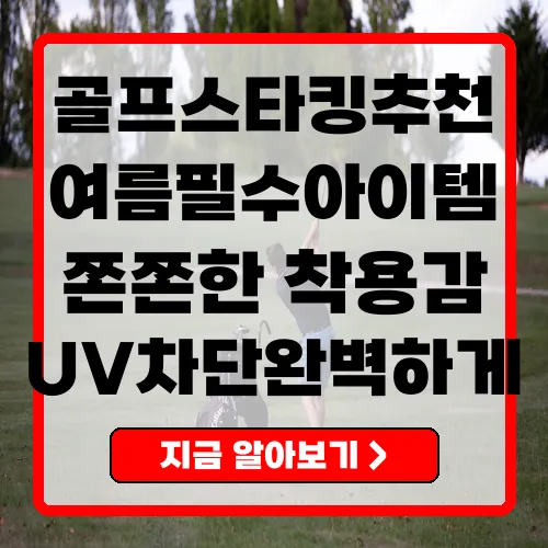 골프스타킹 최고의 선택과 기능 분석