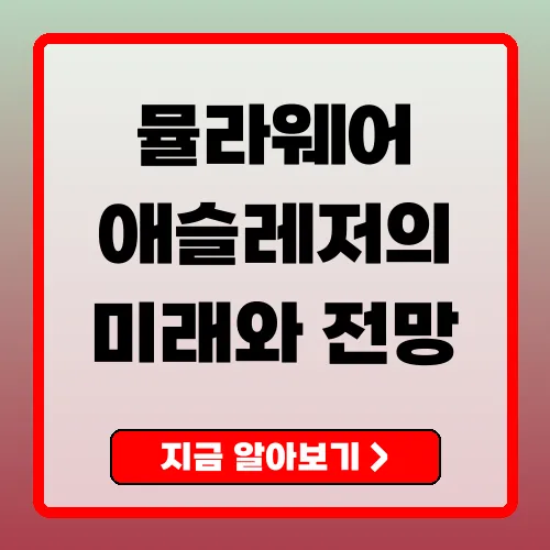 뮬라웨어 애슬레저 브랜드의 현재와 미래