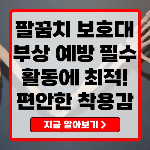 팔꿈치 보호대의 모든 것 디베코 두 줄 팔꿈치 보호대 리뷰