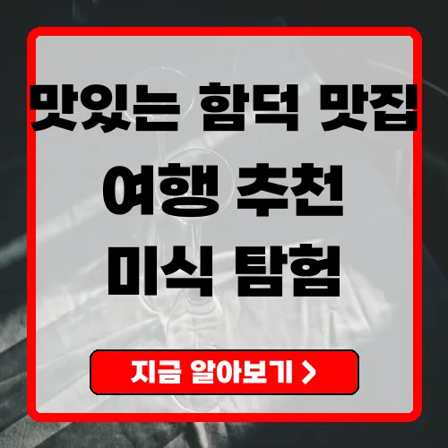 제주 함덕맛집 가이드 맛과 멋을 동시에 즐기는 곳