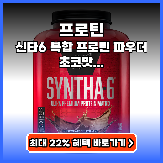 프로틴 신타6 복합 파우더 초코맛 구매팁
