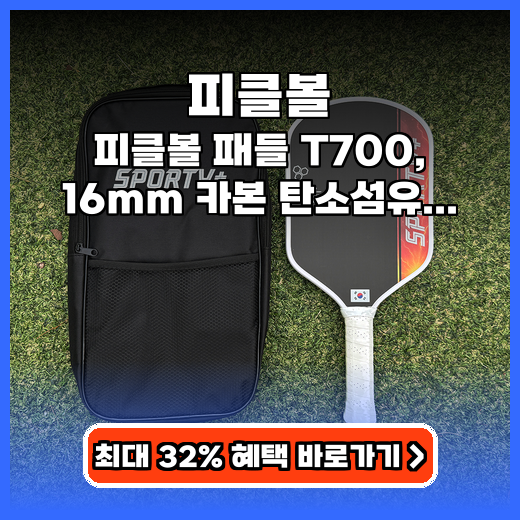 피클볼 T700 카본 패들 구매팁