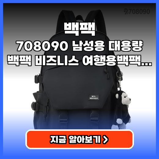백팩 708090 남성용 대용량 백팩 추천