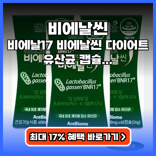 비에날씬 다이어트 중 장건강 지키는 편안한 캡슐 유산균 선택 가이드