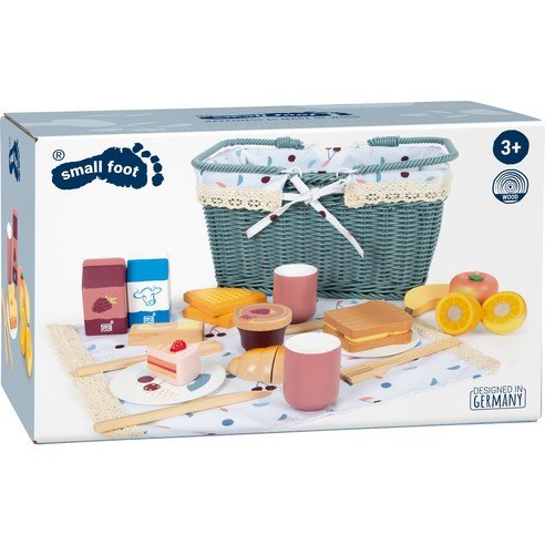 스몰풋 SmallFoot 맛있는 소풍 바구니 세트 12325 - 소꿉놀이 상품 이미지