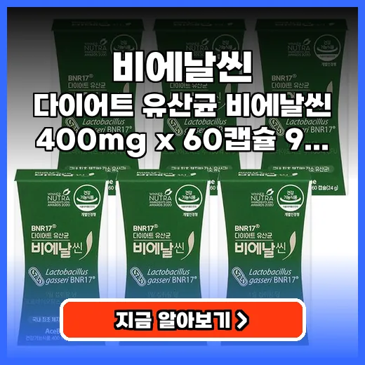 비에날씬 체지방 관리와 장 건강 돕는 다이어트 유산균 현명하게 고르는 팁