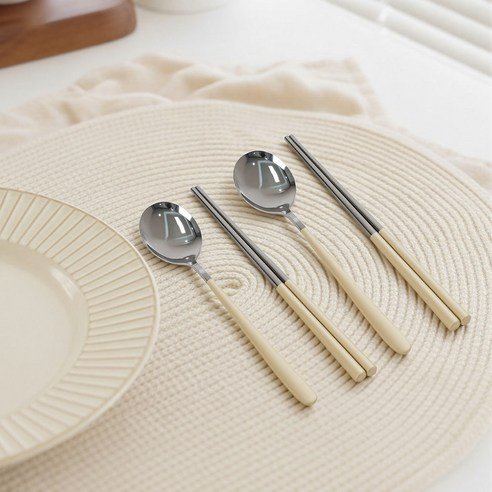 FASEN 304스텐 수저세트 한식 2인/4인 수저세트 - 한식수저세트 상품 이미지