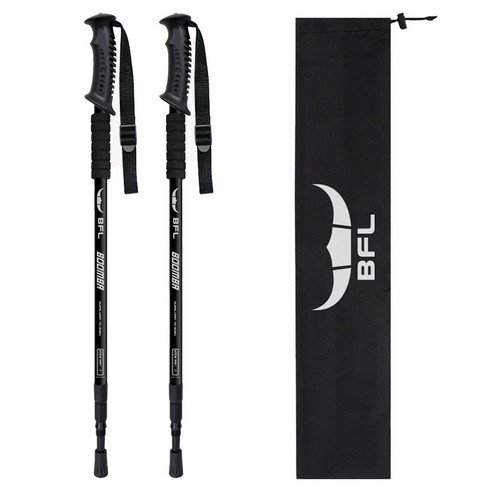 버팔로 BFL 듀랄루민 3단 붐바 등산스틱 2p + 보관가방 세트 - 등산스틱 상품 이미지