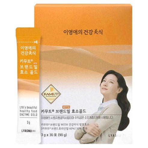 이영애의건강미식 골드 카무트 효소 30p, 90g, 1개 - 효소 상품 이미지