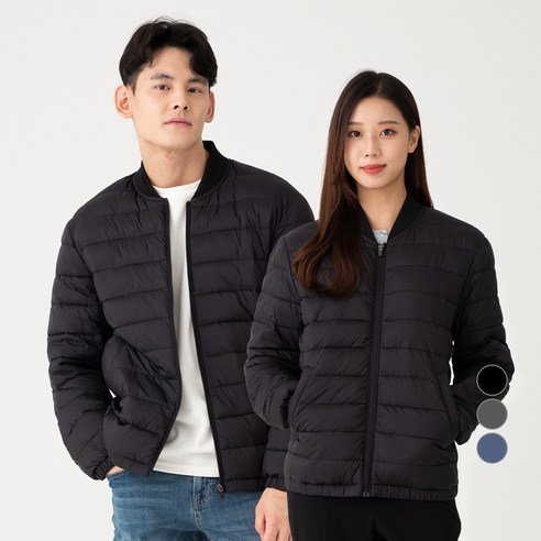 캐럿 남여공용 경량 범버 자켓 - 점퍼 상품 이미지