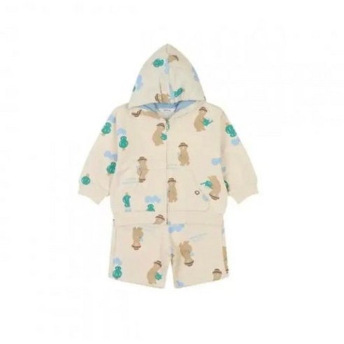 아가방 가격인하 쟈덴후드집업상하(CREAM) 01R133003 가격착한 후드집업을 찿는분께 추천드려요 - 의류 상품 이미지