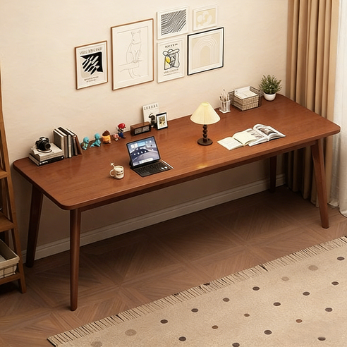 모던 대형 컴퓨터 책상 서재 학생용 데스크 - 일반책상 상품 이미지