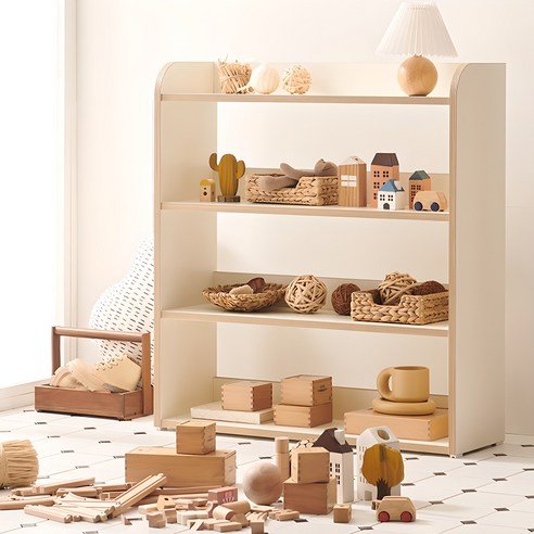 소르니아 멜로우 어린이 교구장 3단 - 유아교구장 상품 이미지