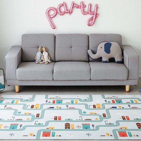 충무몰 양면쿠션 키즈 놀이방매트 12T - 놀이방매트 상품 이미지