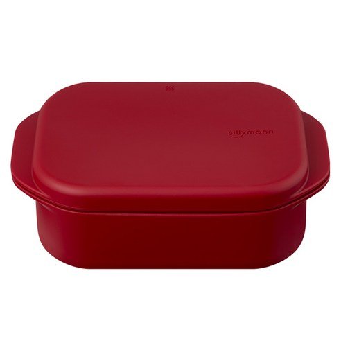 실리만 국내생산 이지웨이 실리콘 찜기 멀티 1100ml 스트로베리레드 1개, 스트로베리레드, 1개 - 찜기/찜통 상품 이미지