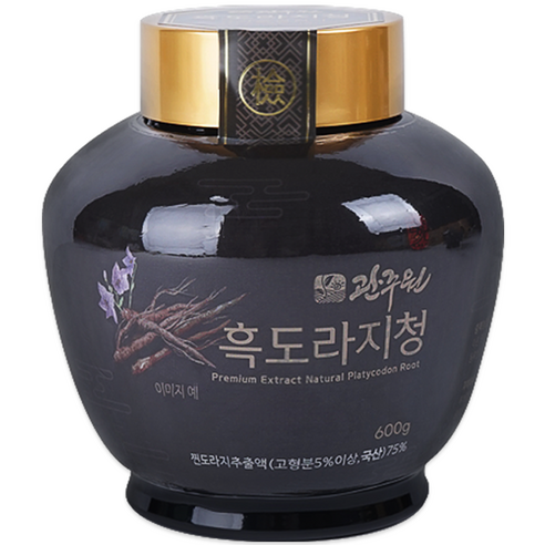 관주원 흑도라지청 대용량 도라지청, 600g, 1개 - 기타건강즙 상품 이미지